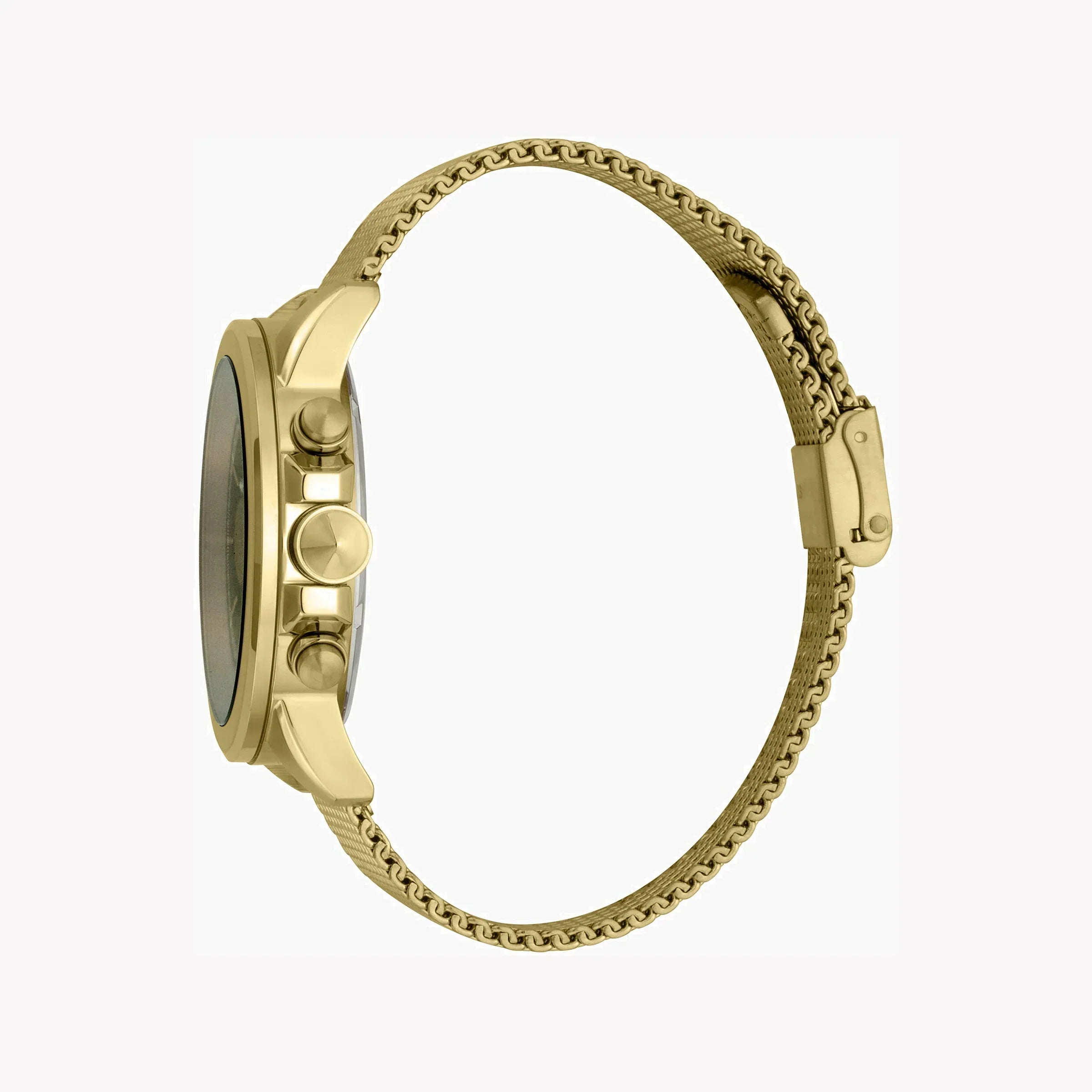 Just Cavalli Men's Gold Watch, Black Dial | Jc1g140m0075