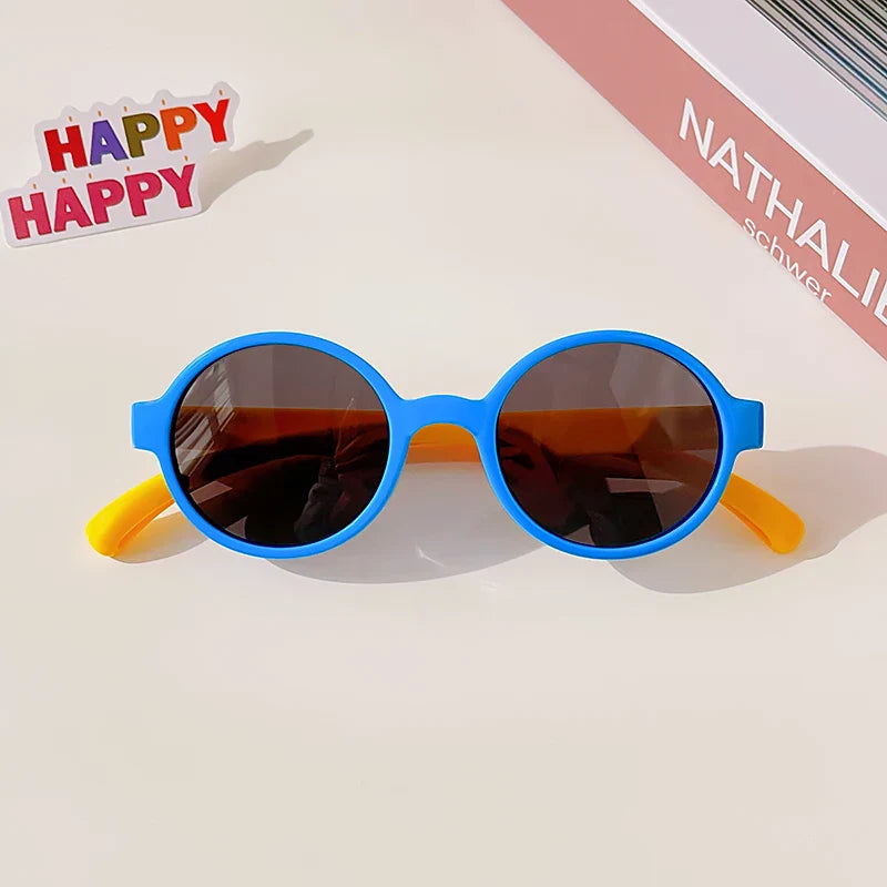 Colored "Checkered" sunglasses
